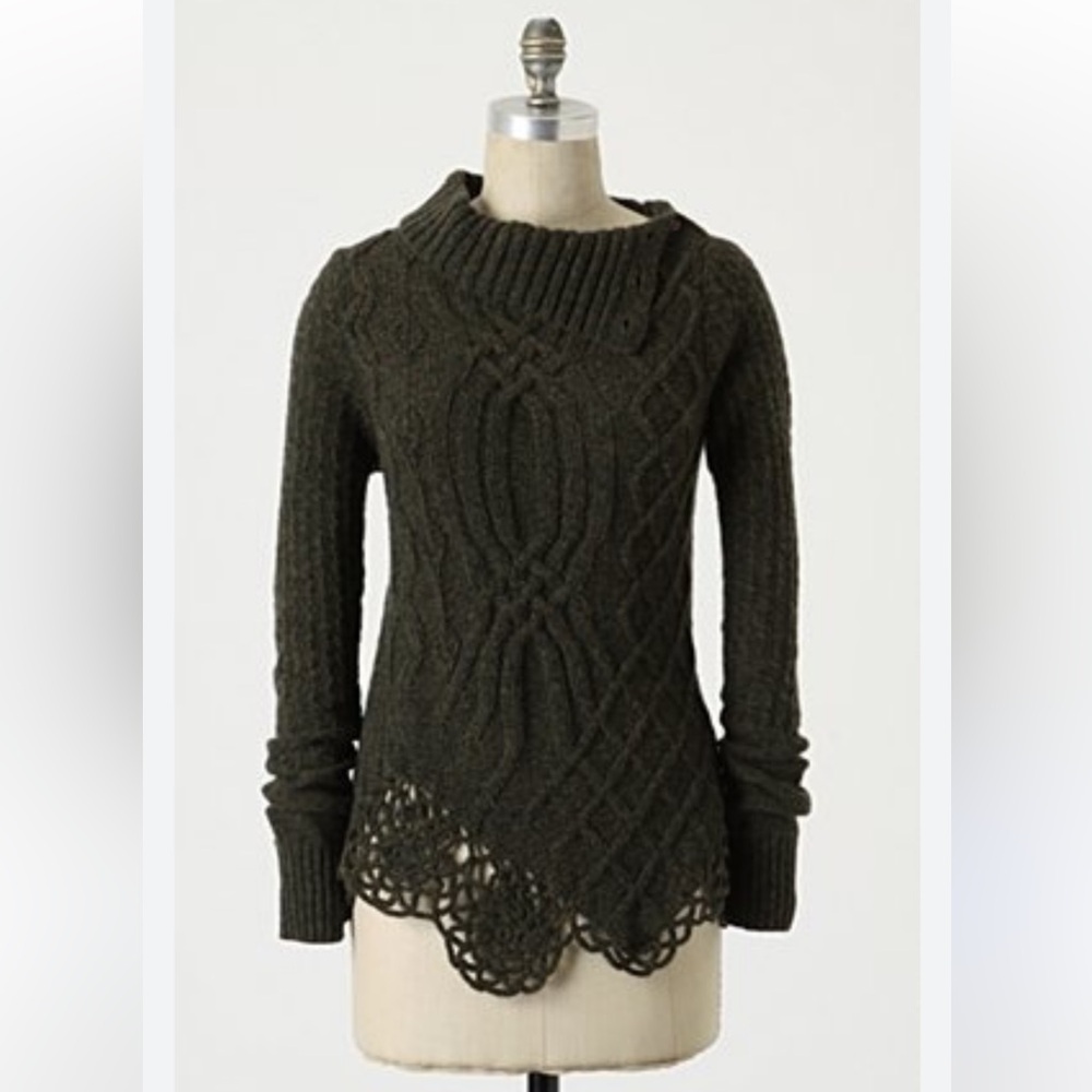 Anthropologie Moth Wool Sweater - Size M
